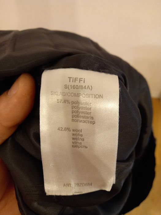 Super Sukienka Tiffi S SZARY - BEŻOWY