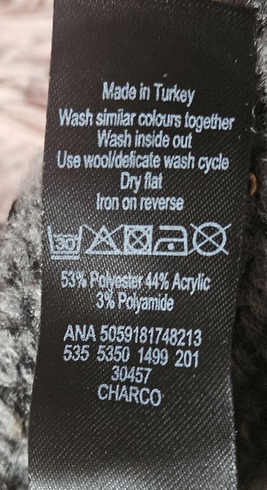 Sweter  szary polgolf