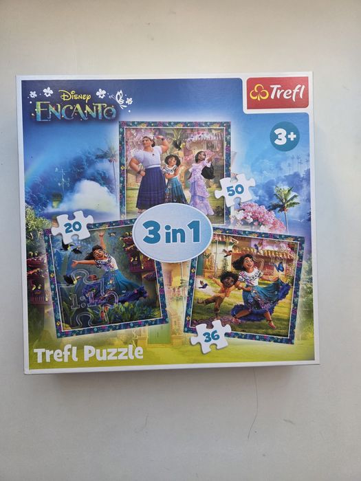 Puzzle Vaiana 3w1, 3+