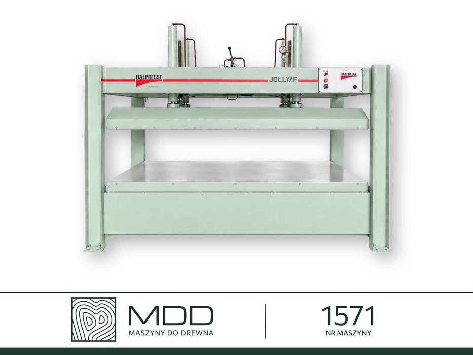 Prasa hydrauliczna ITALPRESSE JOLLY/F – 2500 × 1200 mm, 4 tłoki | 1571