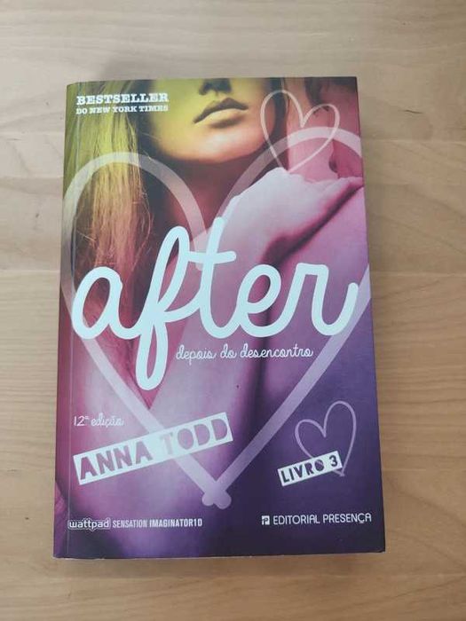 Livro - After depois do desencontro de Anna Todd