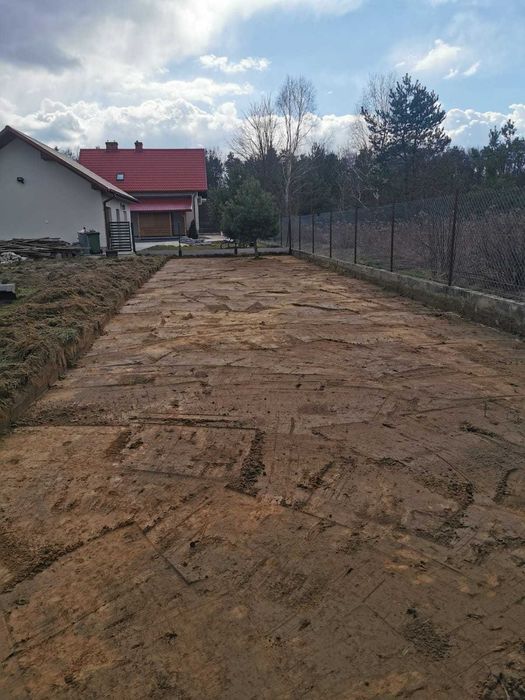 Usługi minikoparką