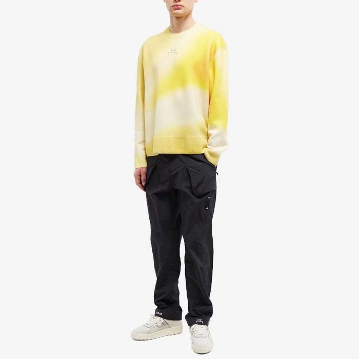 Светр A-Cold-Wall SS24 Gradient Knit Volt Yellow