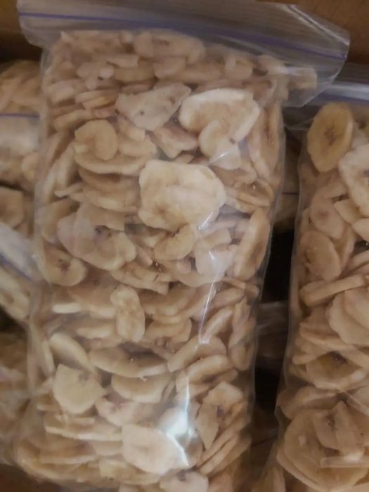 Бананові чіпси 1кг банановые чипсы снек