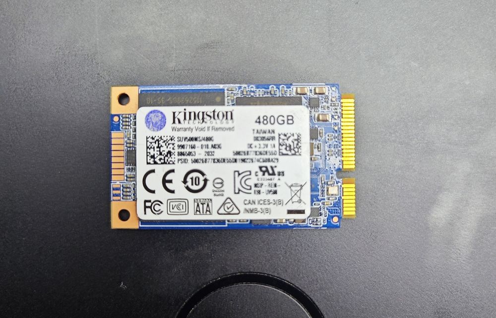 SSD Kingston mSATA 480Gb гарний стан