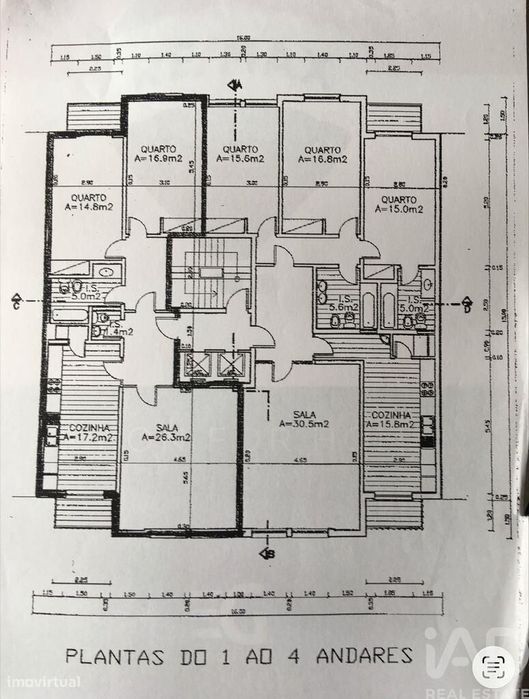 Apartamento T2 em Queluz e Belas de 107 m2