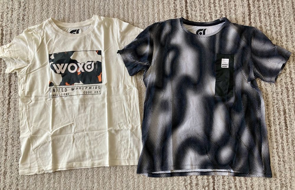 Dwie koszulki chlopiece Kappahl WOXO na 158/164