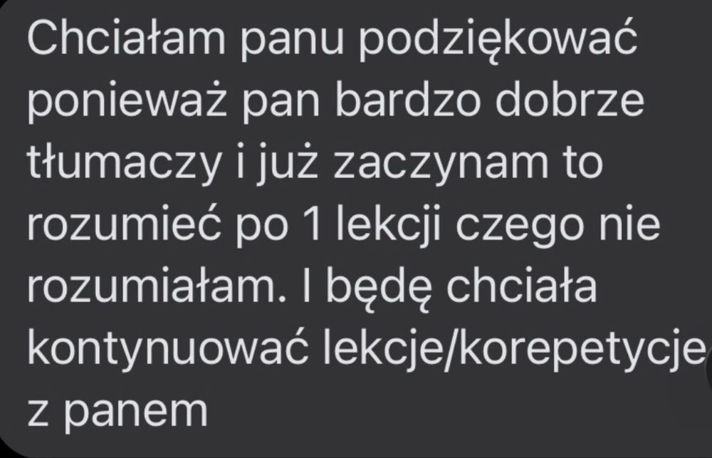 Korepetyce z chemii i matematyki