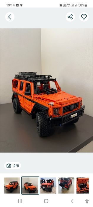 Klocki technique Mercedes G500