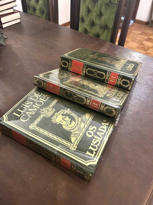 Obra Completa de Luís de Camões (3 Volumes) - Edição de Luxo
