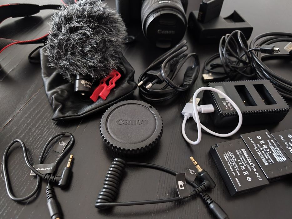 Canon EOS 750D Kit Completo
