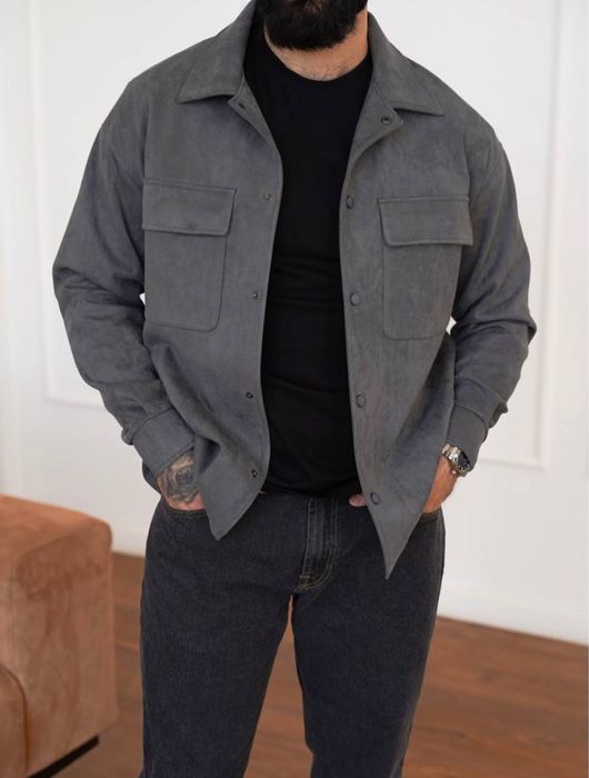 Чоловіча замшева сорочка