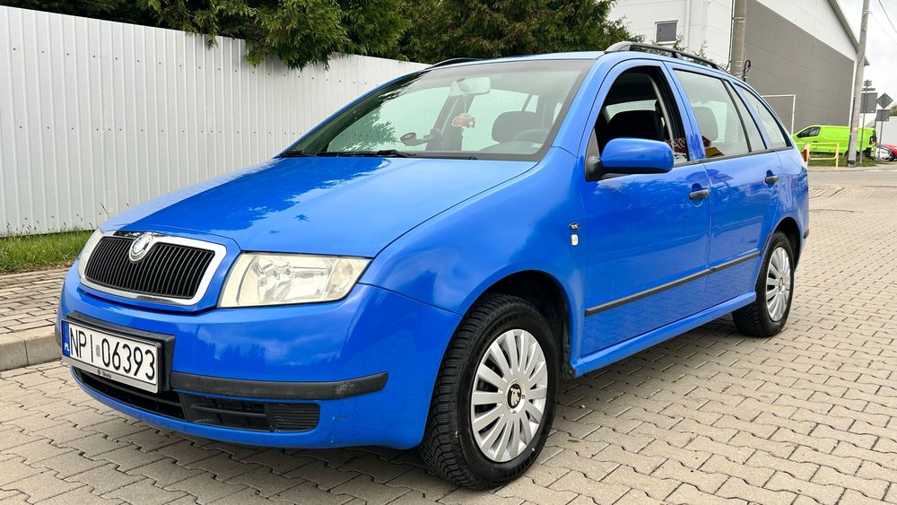 Skoda Fabia 1,4 Lpg, 2004r, klimatyzacja, elektryka, doinwestowana