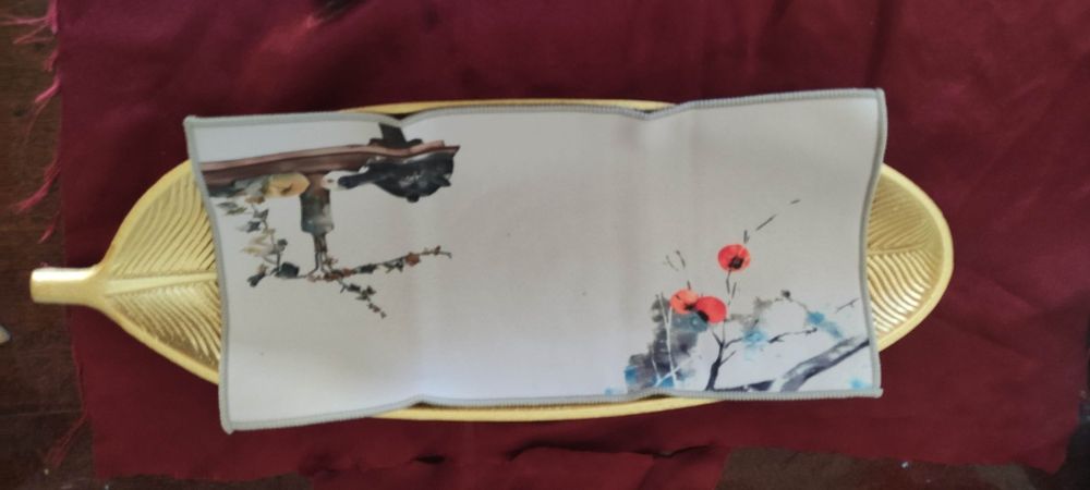 Бамбуковий мат с тканевой основой