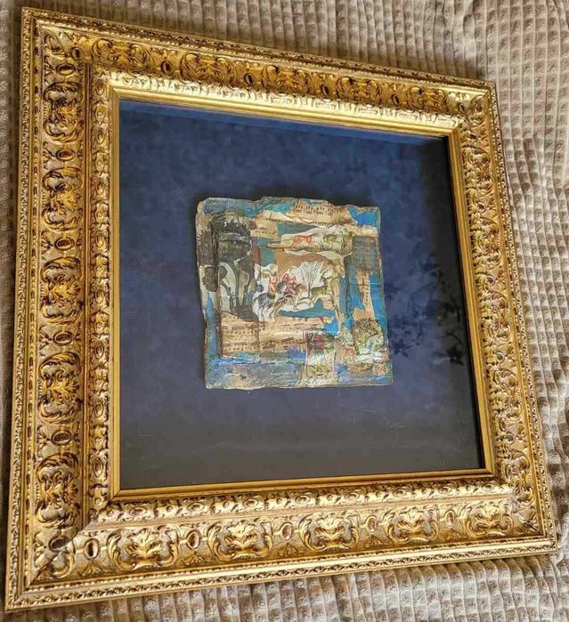 Картинная инсталляция на тему Нико Пиросмани.