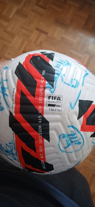 Bola nike quality pro original autografada com comprovativo de autenticidade