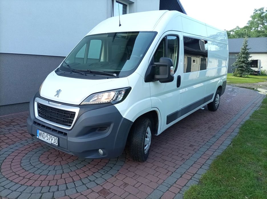 Peugeot Boxer  1 Właściciel Salon PL 7mio-Osobowy L3-H2