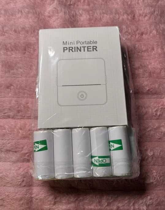 mini drukarka beztuszowa