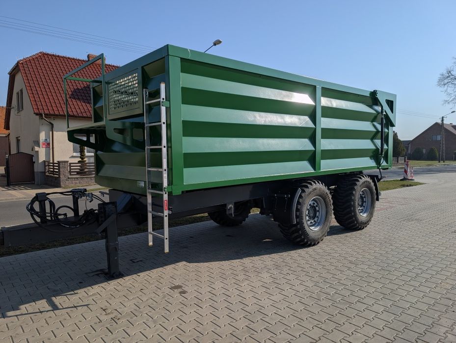 Przyczepa tandem kiper wywrotka skorupa BDB