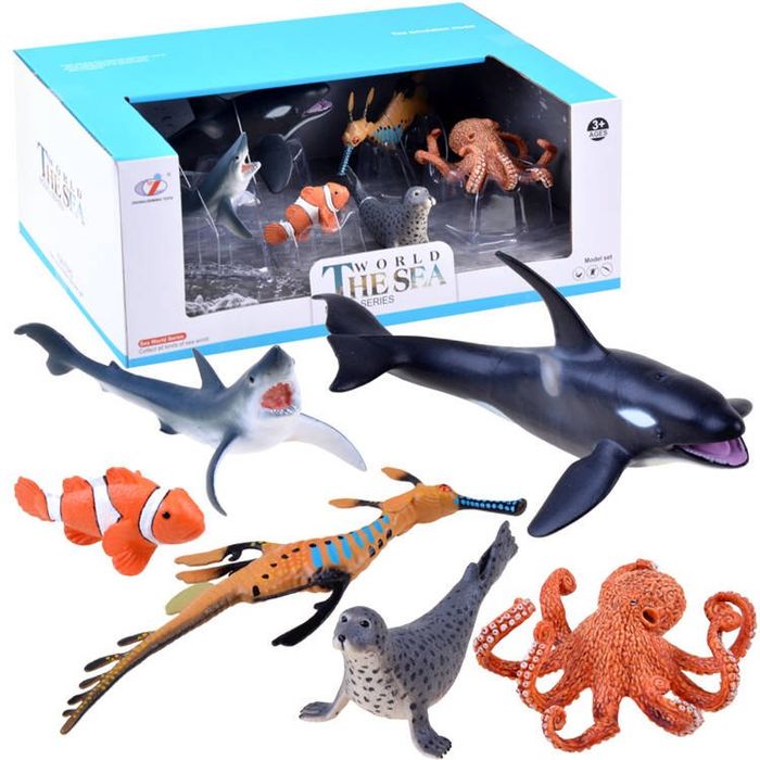 Figurki Zwierzęta morskie ocean zestaw Nemo ZA3390