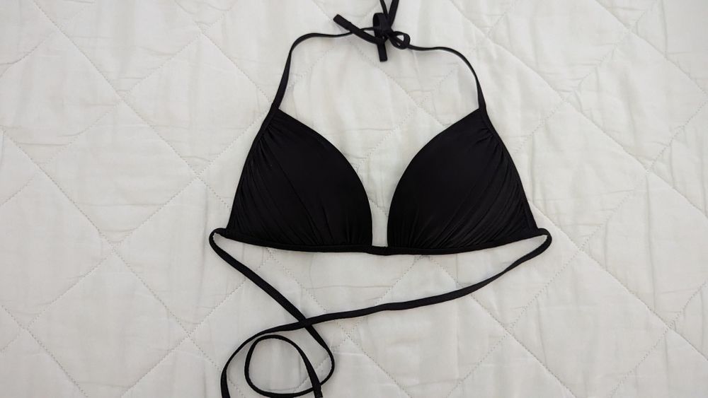 Top biquíni preto 34 NOVO