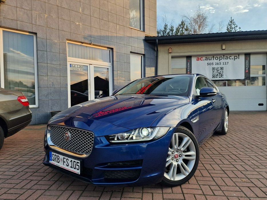 Jaguar XE Prestige Automat Xenon Ledy Navi Skóry Kamera Tempomat Grzane Fotele