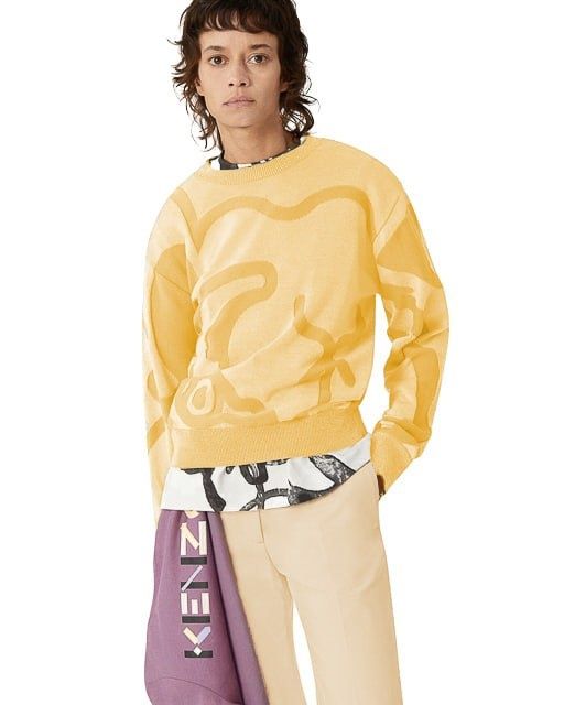 Бавовняний джемпер KENZO (S, M) Оригінал