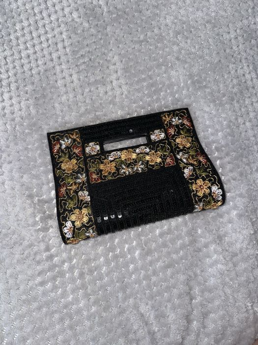 Клатч ручної роботи з вишивкою бісером з Індії
