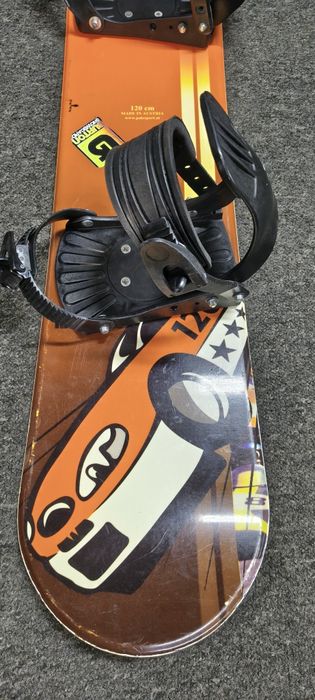 Deska snowboardowa 120cm NIDECER + wiązanie