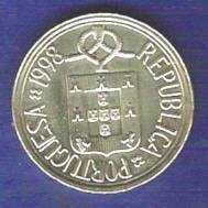 lote moedas 5$00 LN 1986 a 2000 de Portugal portes grátis
