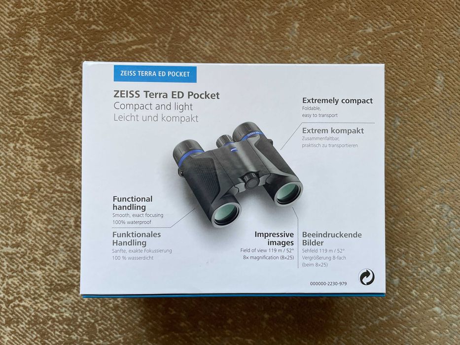 Бінокль Zeiss Terra ED Pocket 8x25