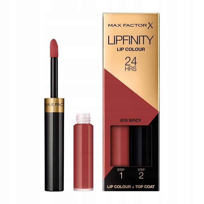 Max Factor pomadka w płynie o długotrwałym efekcie 070 Spicy