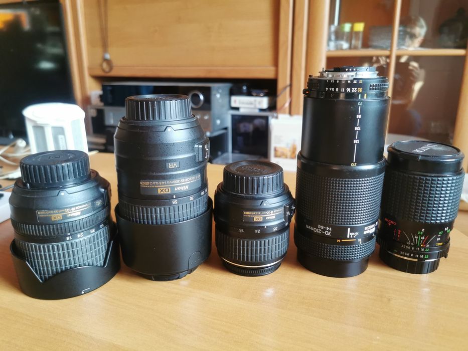 NIKON 5100 Plus 5 Obiektywów i Grip