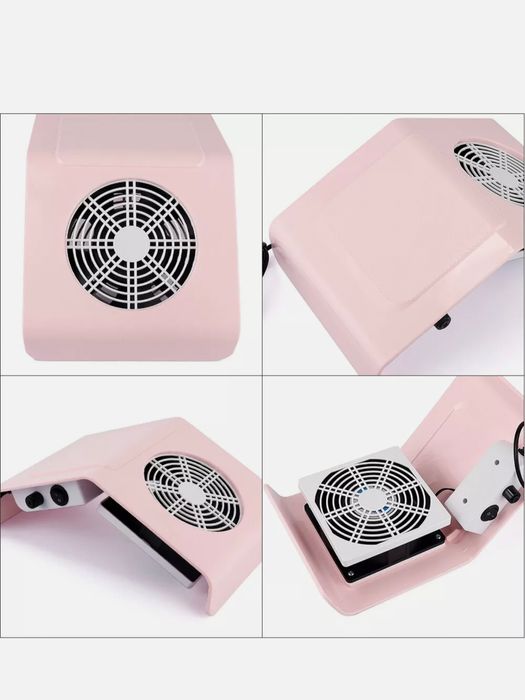 Aspirador manicure rosa