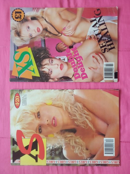 18  revistas  XS  (anos 90) eróticas