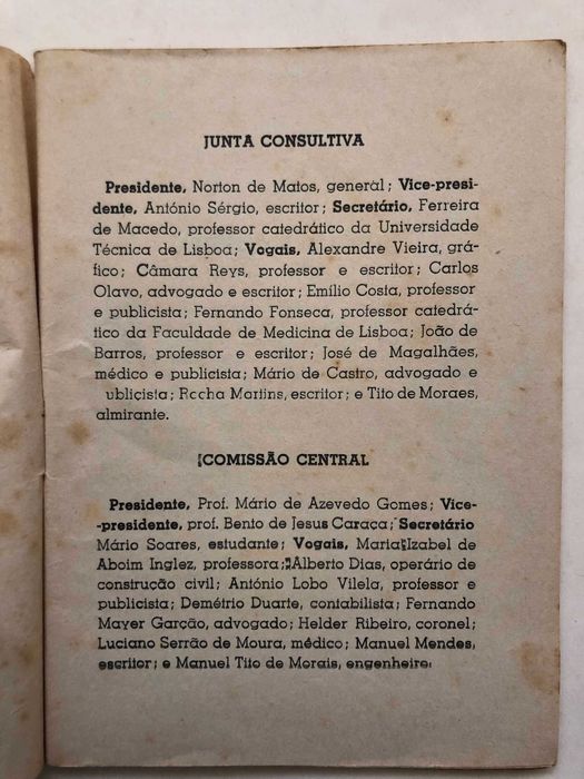 A Sessão de 30 Novembro de 1946 do MUD