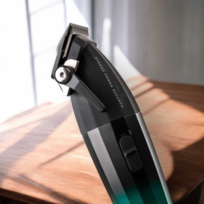 Аккумуляторная машинка для стрижки VGR V-003Green TURBO LED display