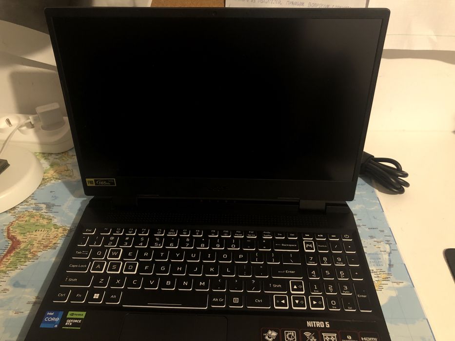 Acer Nitro 5 rtx 4060 8, i5 12 gen, 32 gb ram 1.5 tb ssd