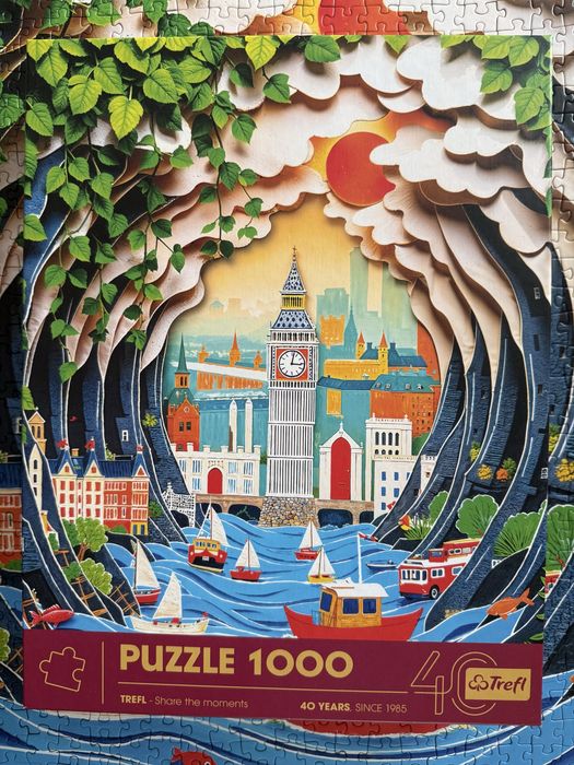 Puzzle 4x1000 elementow
