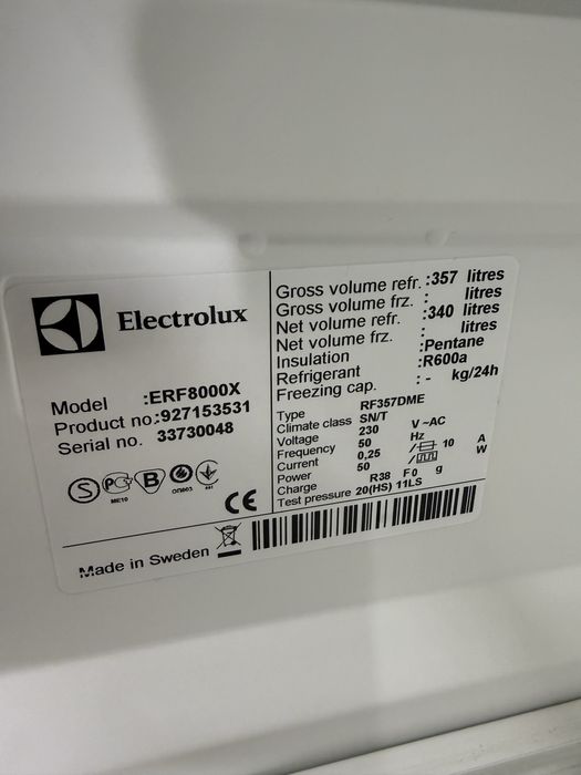 Lodówka Electrolux