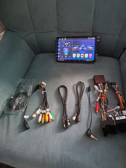 Radio Android 14 9cali Carplay  WiFi Android Auto  Passat b6/7 Golf Oc