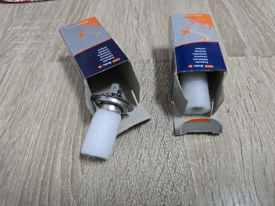 2 Lâmpadas h7 halogéneo