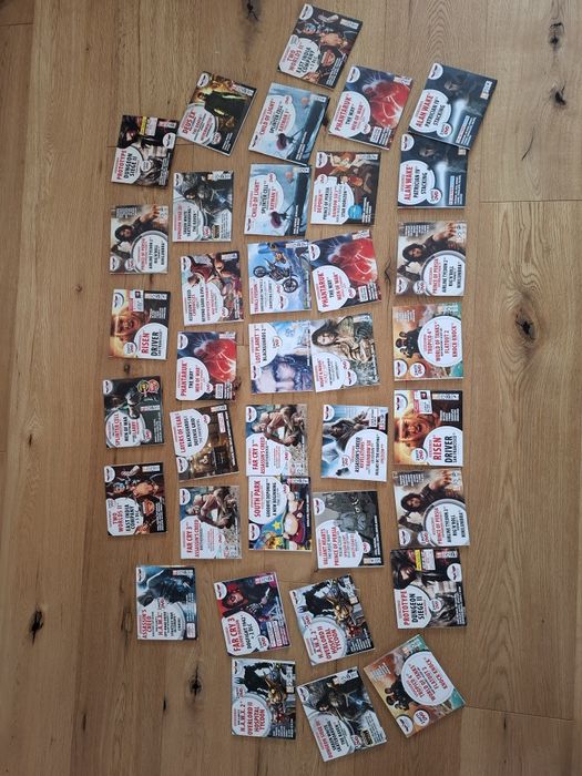 CD gry na PC z magazynu CD Action rocznik 2017 do 2018 na sztuki