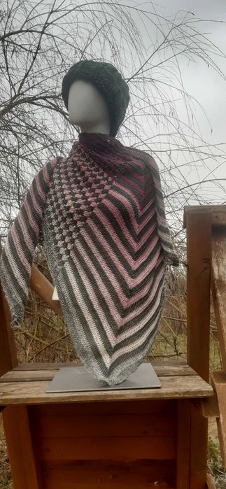 Chusta z wełny merino 100%