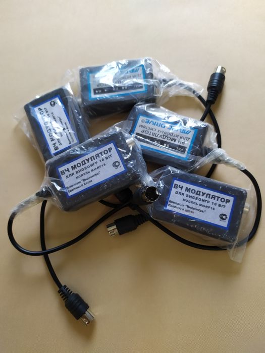 Антенный модулятор сега ( sega ) для подключения к телевизору