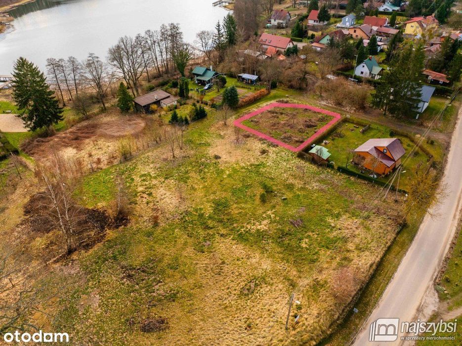 Stara Dobrzyca -działka 50m od jeziora! przy plaży - Widok 6