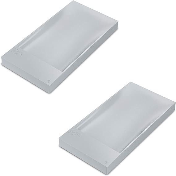 Mydelniczka pojemnik na mydło tacka tpu 2szt szary