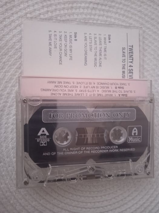 Twenty 4 Seven - Slave to the Music - Kaseta
