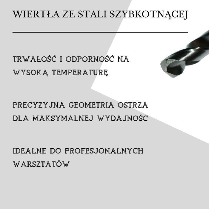 Wiertło bardzo długie HSS 10,5x430 mm – NWKp-3. DIN 1869.
