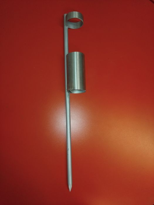 cana pesca suporte/fabrico há medida ferro/inox